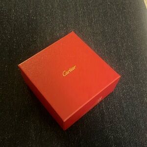 Square Cartier jewelry box